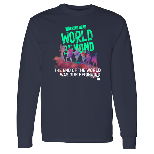 The Walking Dead: World Beyond Season 1 Quote Adult Long Sleeve T-Shirt-3