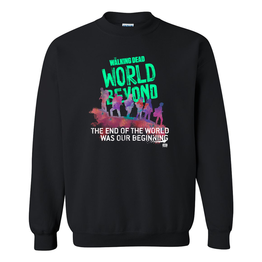 The Walking Dead: World Beyond Season 1 Quote Fleece Crewneck Sweatshirt-0