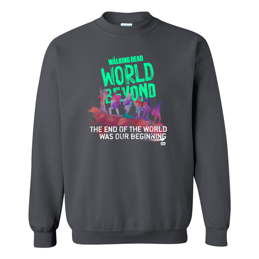 The Walking Dead: World Beyond Season 1 Quote Fleece Crewneck Sweatshirt-2