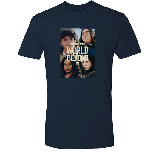 The Walking Dead: World Beyond Portrait Adult Short Sleeve T-Shirt-0
