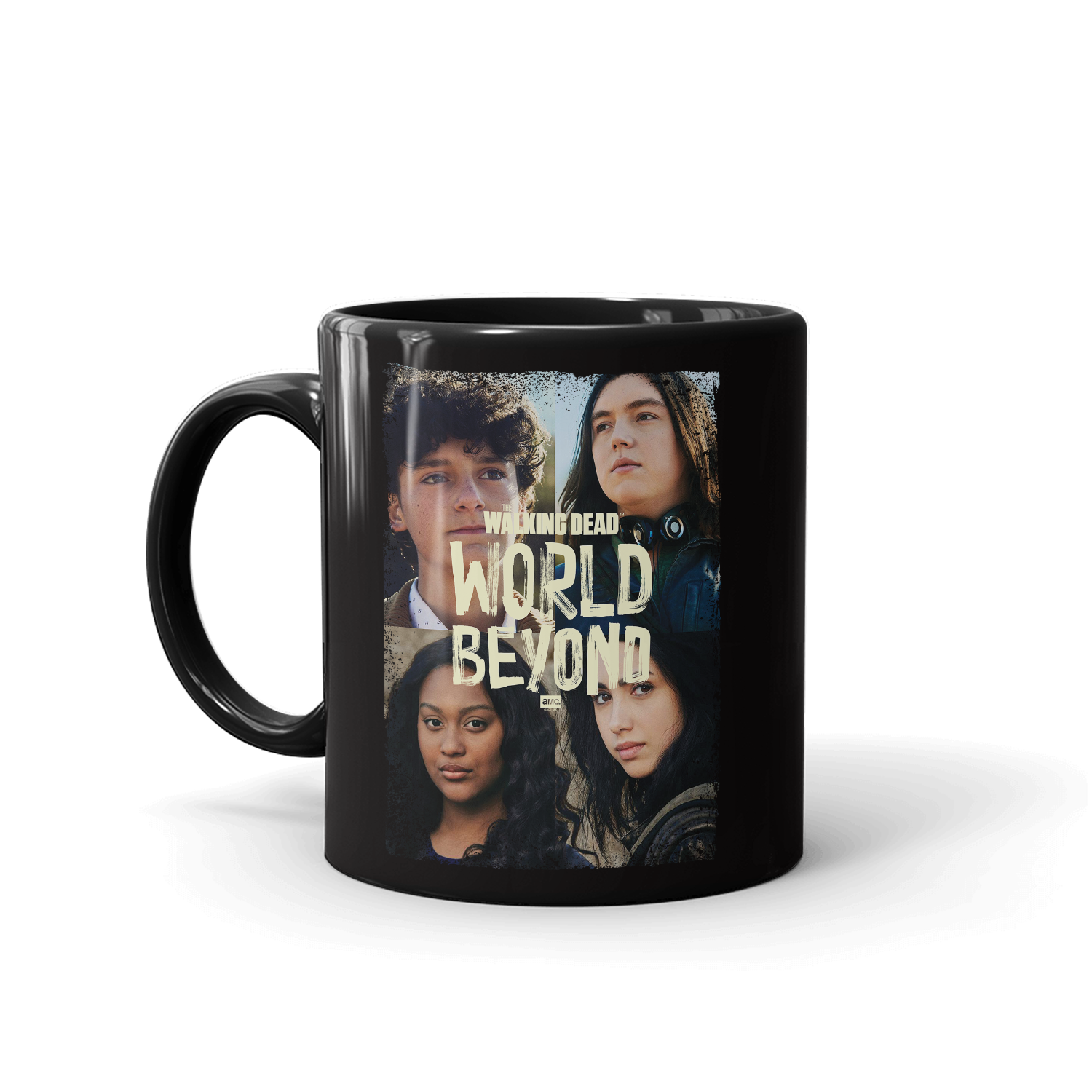The Walking Dead: World Beyond Portrait Black Mug-0