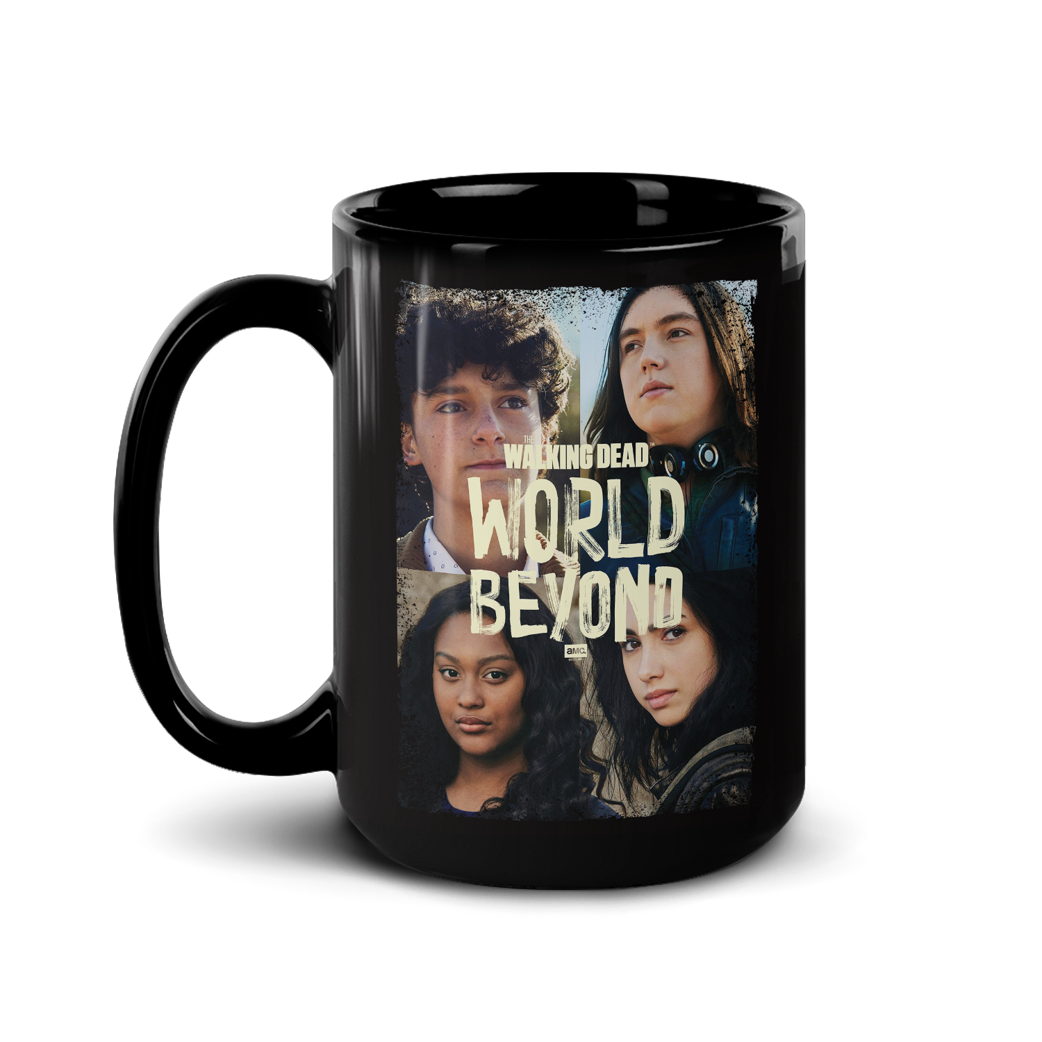 The Walking Dead: World Beyond Portrait Black Mug