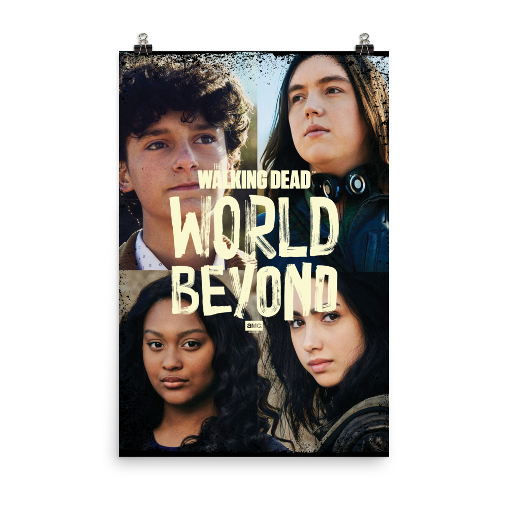 The Walking Dead: World Beyond Portrait Premium Satin Poster-0